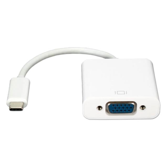 QVS USBCVGA-MF - USB a VGA USB - C macho