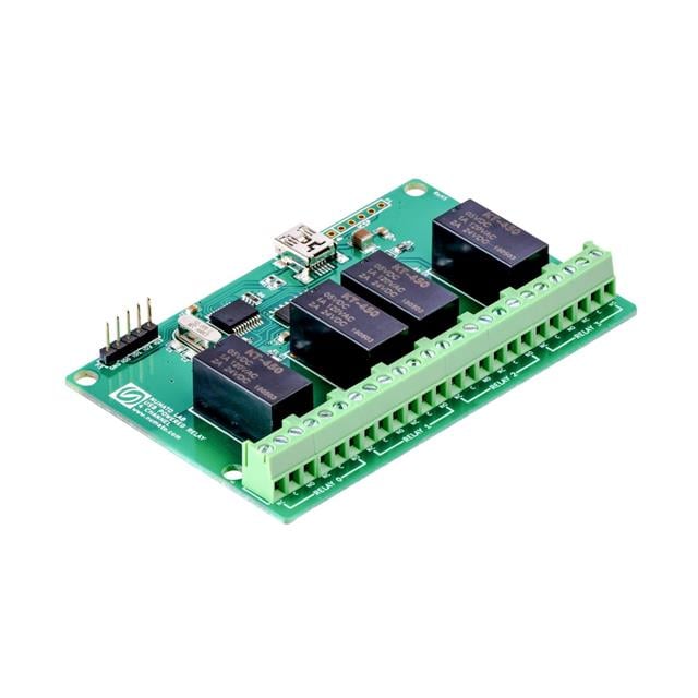 Numato Lab USBPOWRL004 - Módulo de salida de CA/CC Verde