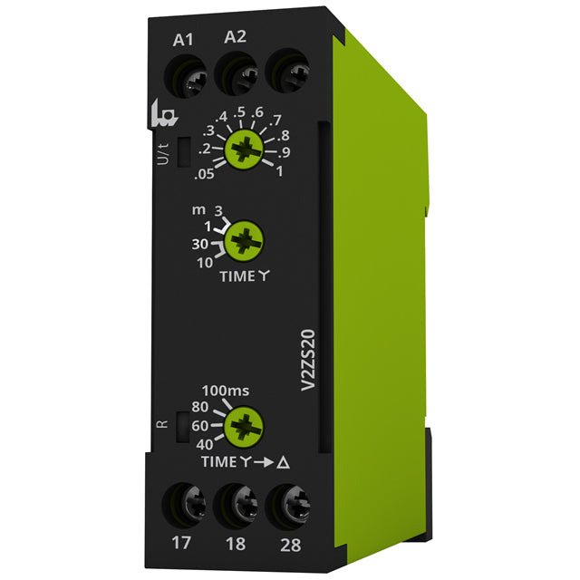 TELE Controls Inc V2ZS20 24-240V AC/DC VEO Riel DIN Relé mecánico - -