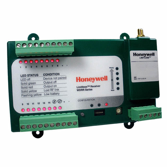 Honeywell Sensing and Productivity Solutions WDRR1A00A0A WDRR Receptor, relé 802.15.4