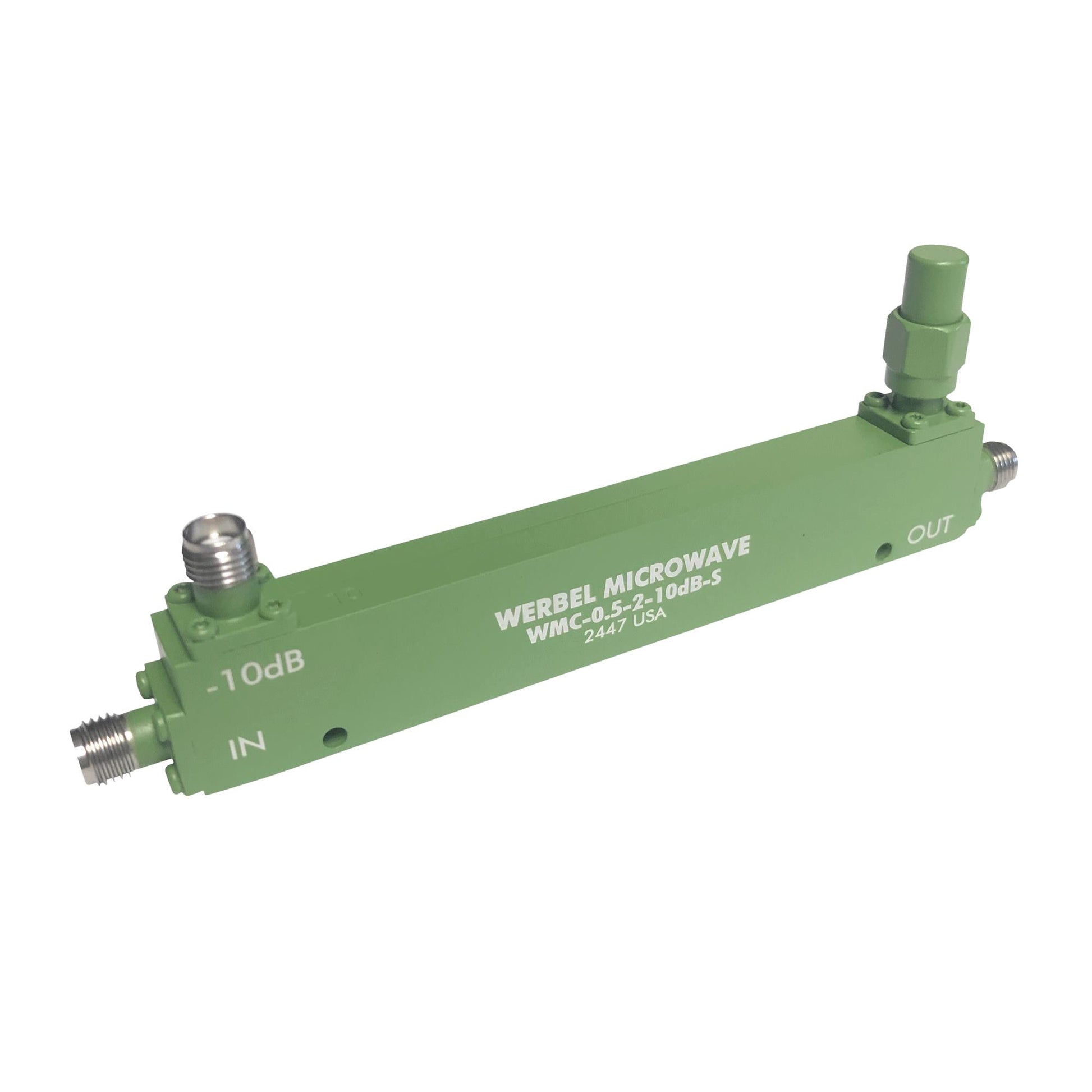 Werbel Microwave LLC WMC-0.5-2-10dB-S Single Coupler Estándar 500MHz ~ 2GHz Propósito general