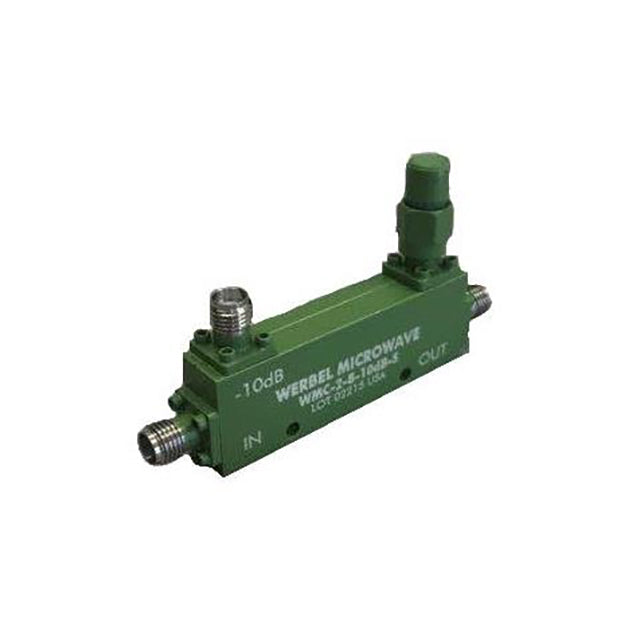 Werbel Microwave LLC WMC-2-8-10dB-S Single Coupler Estándar 2GHz ~ 8GHz Celular, WiMax