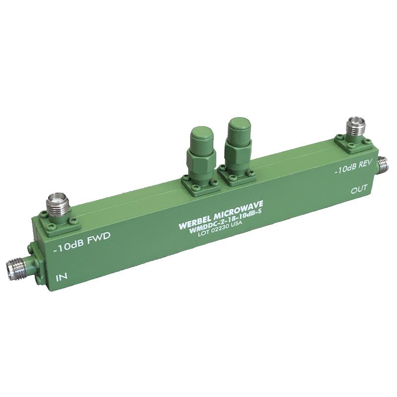 Werbel Microwave LLC WMDDC-2-18-20DB-S - Banda doble, vía doble 2GHz ~ 18GHz Celular, GSM, ISM, militar, PCN, Wi-Fi, WiMAX