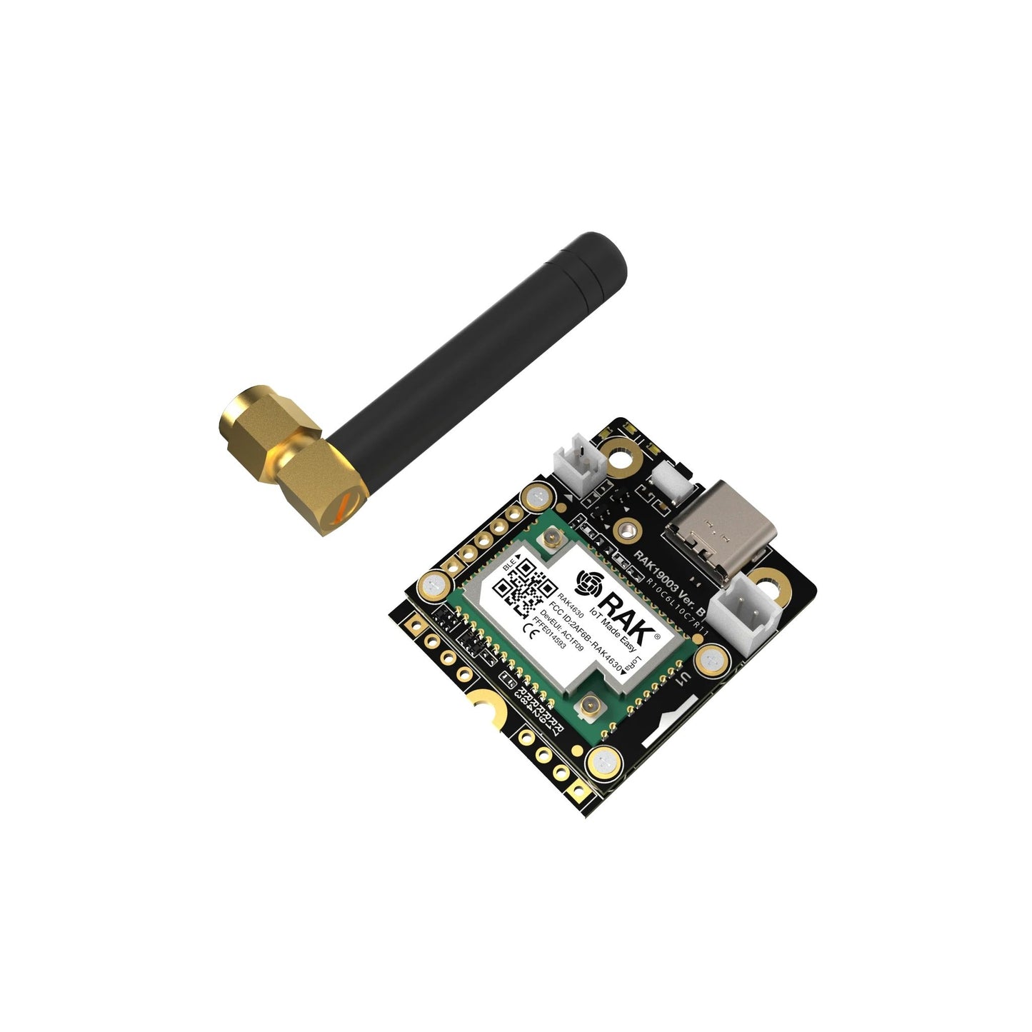 RAKwireless Technology Limited RAK4631-9-SM-MESH-STARTER - Transceptor;Bluetooth® 5.x (BLE), LoRa® (LoRaWAN®)