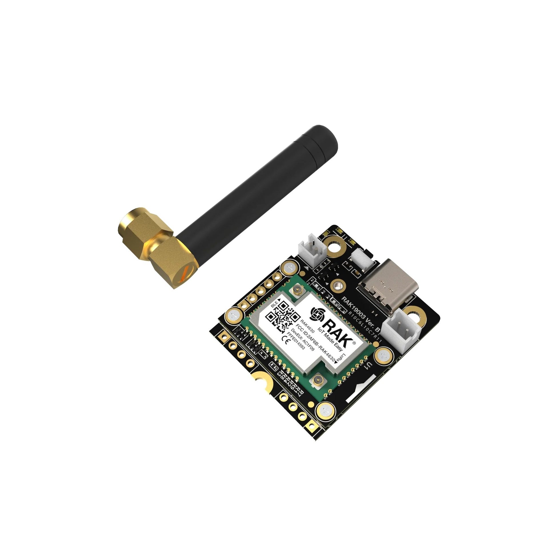 RAKwireless Technology Limited RAK4631-9-SM-MESH-STARTER - Transceptor;Bluetooth® 5.x (BLE), LoRa® (LoRaWAN®)