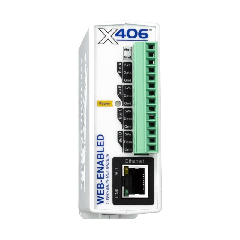 ControlByWeb X-406-E - Temperature Control Module -