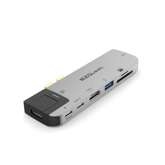 EZQuest, Inc. X40228 EZQuest USB a Ethernet, HDMI, USB USB - C 3.0 (3.1 Gen 1, Superspeed) macho