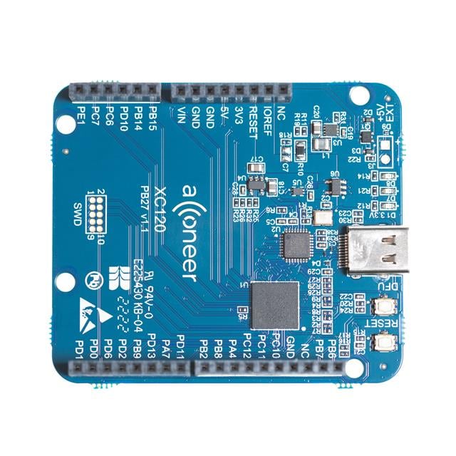 Acconeer AB XC120 STM32H7 CONNECTOR BOARD FOR XE121 MCU 32 bits ARM® Cortex®-M7