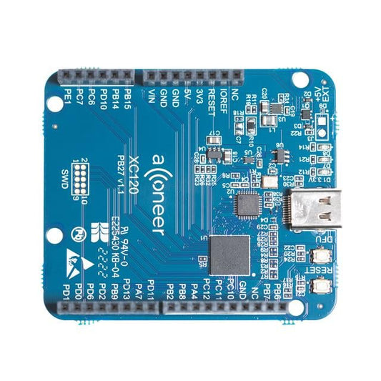 Acconeer AB XC120 STM32H7 CONNECTOR BOARD FOR XE121 MCU 32 bits ARM® Cortex®-M7