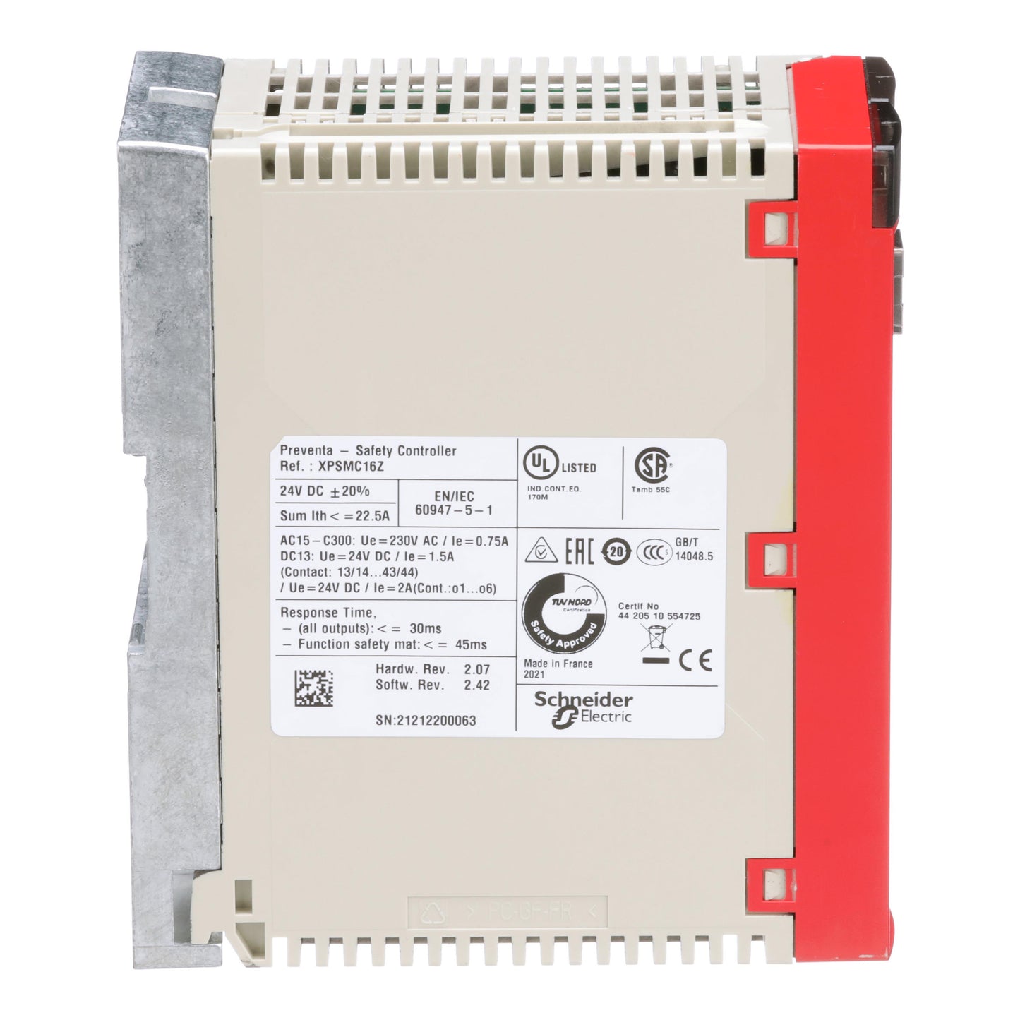 Schneider Electric XPSMC16Z Preventa XPSMC General Purpose 16 - Digital