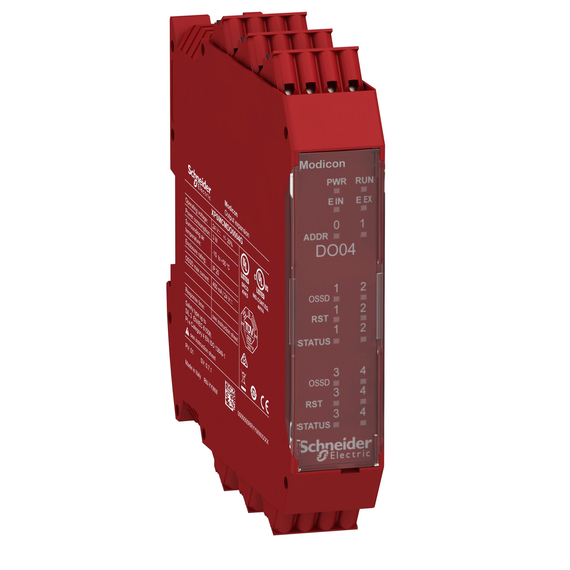 Schneider Electric XPSMCMDO0004G Modicon MCM Expansion Module 4 - Digital