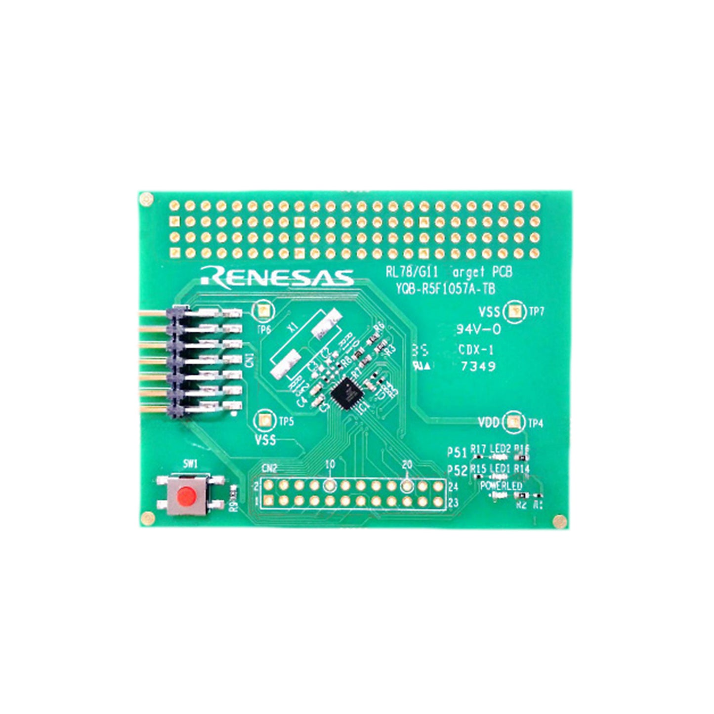Renesas Electronics Corporation YQB-R5F1057A-TB RL78 MCU 16-Bit