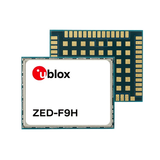 u-blox ZED-F9H-01B ZED-F9H 1.207GHz, 1.2276GHz, 1.246GHz, 1.561GHz, 1.575GHz, 1.602GHz -167dBm