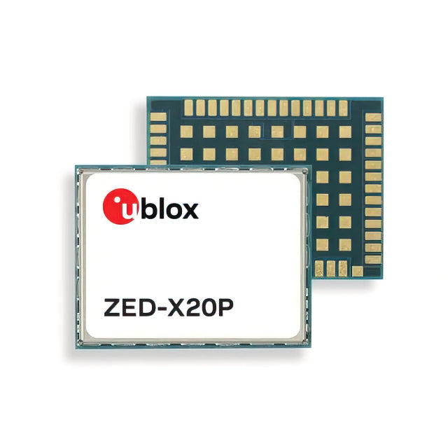 u-blox ZED-X20P-00B - 1.176GHz, 1.227GHz, 1.268GHz, 1.278GHz, 1.561GHz, 1.575GHz -167dBm