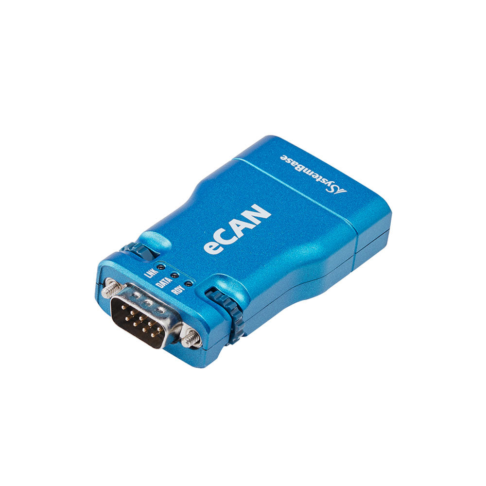 SystemBase eCAN - CAN a Ethernet D-Sub 09 Pos (DB9) macho