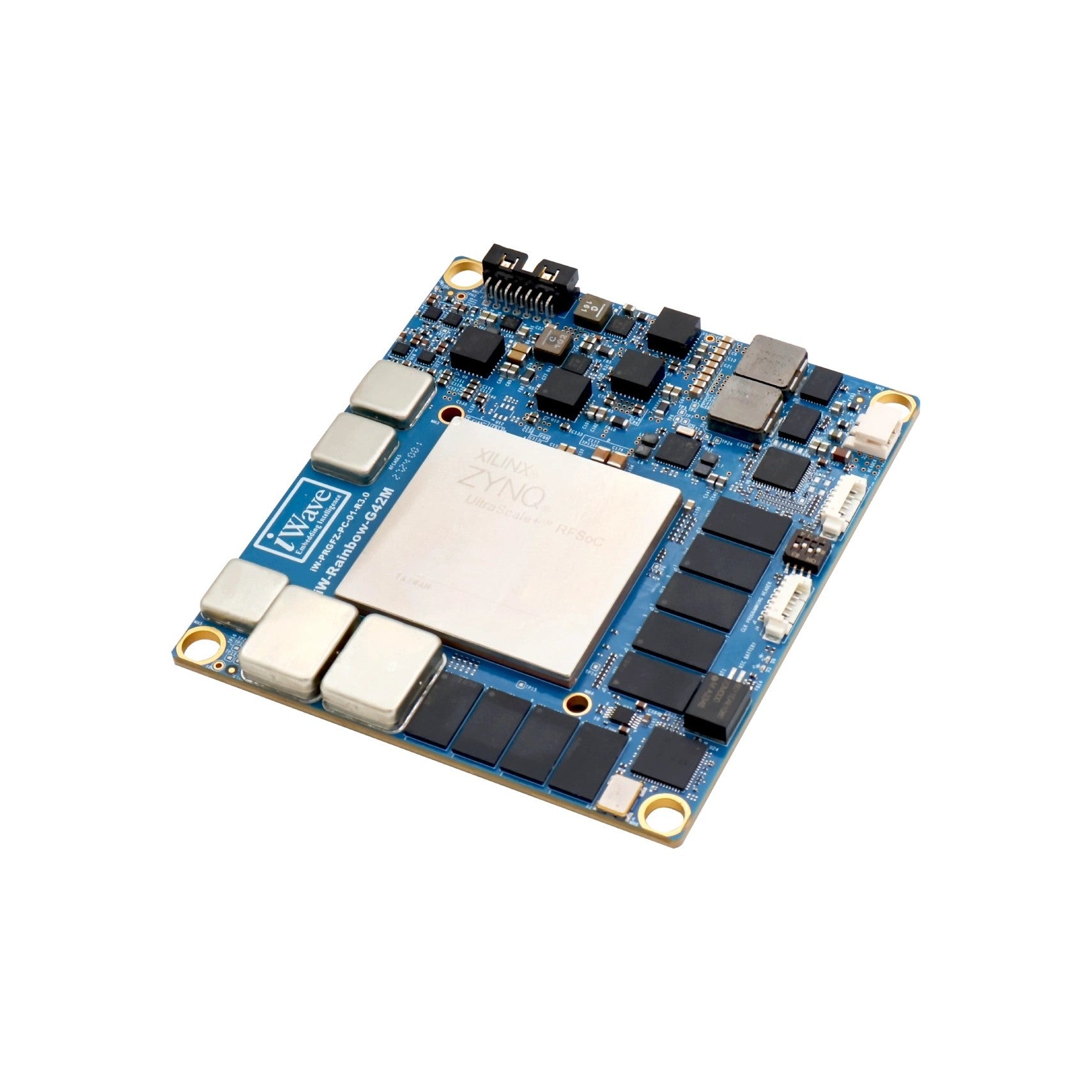 iWave Global iW-G42M-ZU29-4E008G-E032G-LIE Zynq™ UltraScale+™RFSoC MCU, FPGA Quad ARM® Cortex®-A53