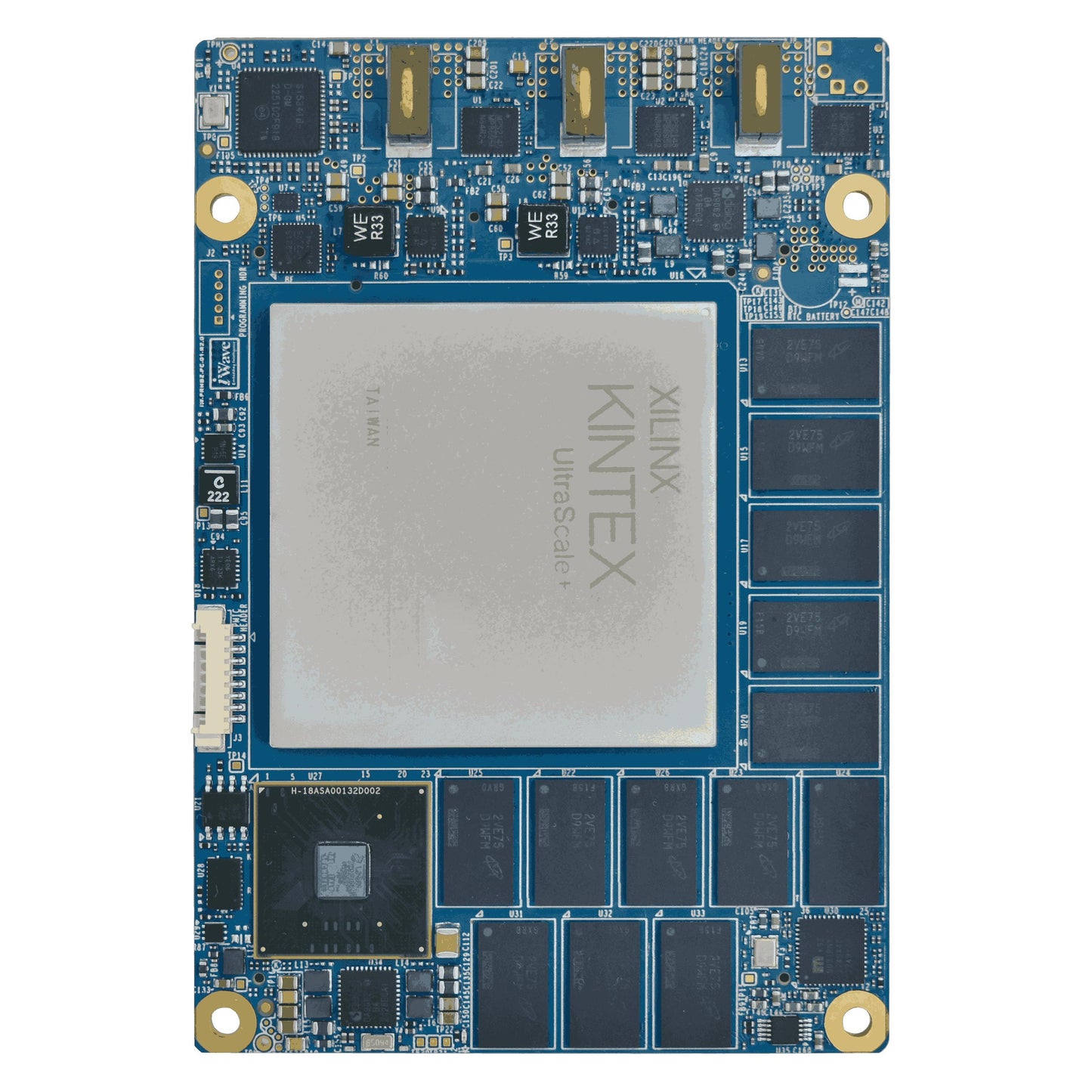 iWave Global iW-G47M-K19P-4E008G-Q128M-LIF Kintex™ UltraScale+™FPGA MCU, FPGA Dual ARM® Cortex®-A7