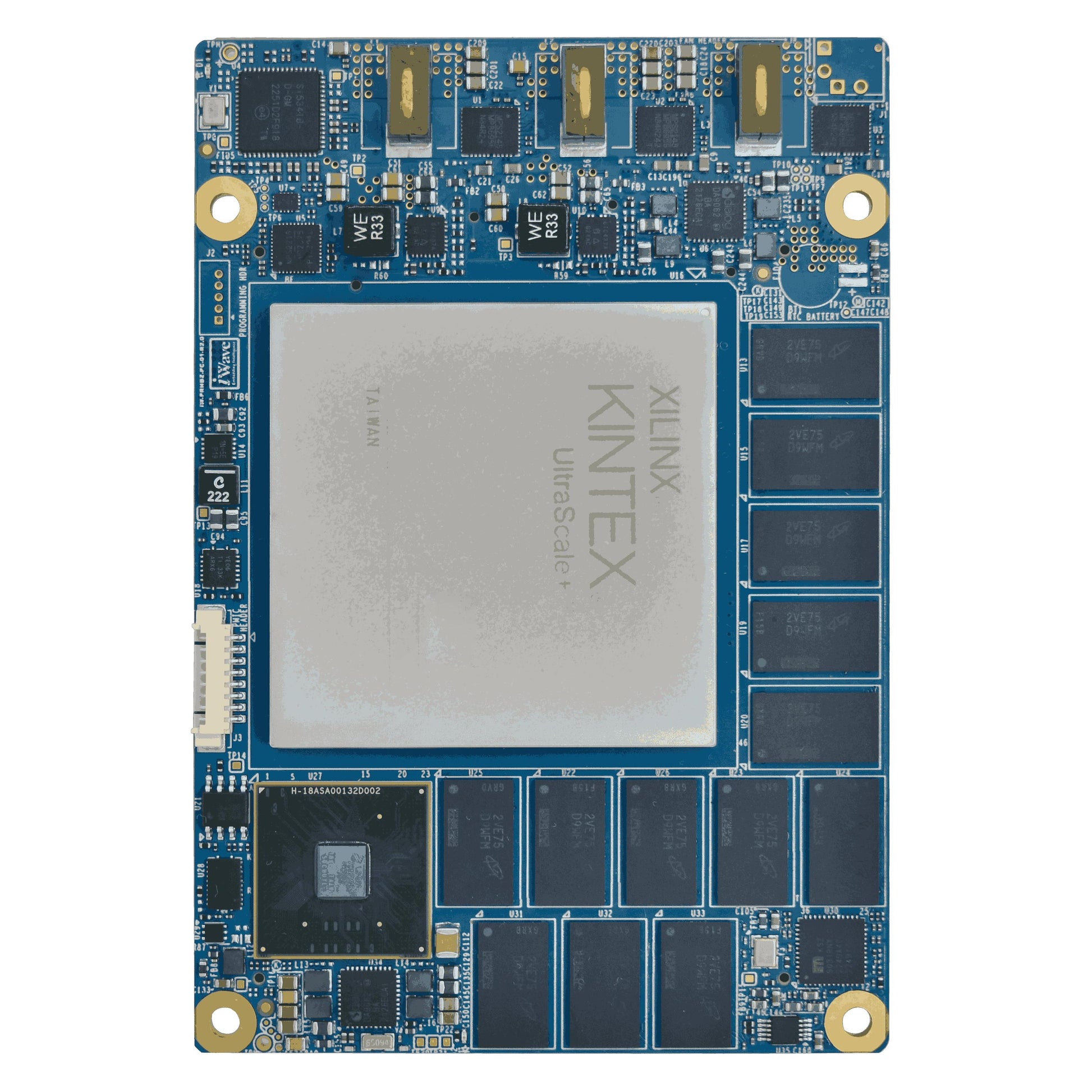 iWave Global iW-G47M-K19P-4E008G-Q128M-LIF Kintex™ UltraScale+™FPGA MCU, FPGA Dual ARM® Cortex®-A7