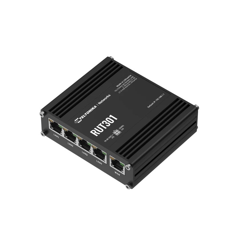 Teltonika RUT301000700 RUT301 MANAGED ETHERNET ROUTER Router
