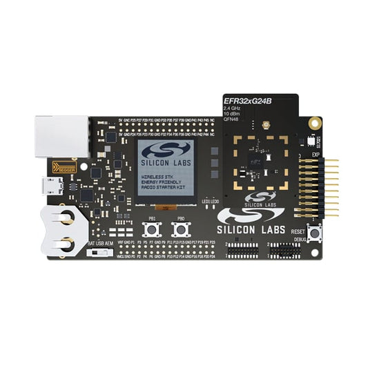 Silicon Labs XG24-PK6009A Mighty Gecko Transceiver; 802.15.4 (Thread, Zigbee®), Bluetooth® 5.x (BLE)