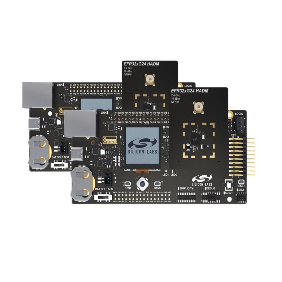 Silicon Labs XG24-PK6036A - Transceiver; 802.15.4 (Matter, Thread, Zigbee®), Bluetooth® 5.x (BLE)