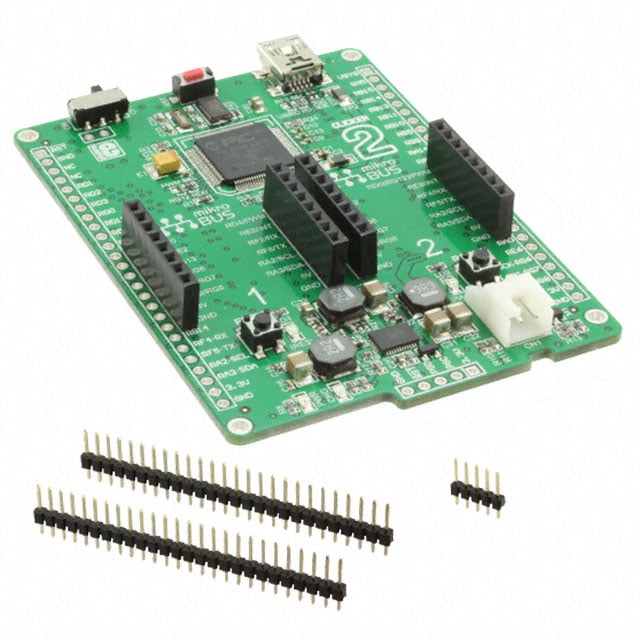 MikroElektronika MIKROE-1717 PIC® PIC32MX460F512L CLICKER 2 BRD