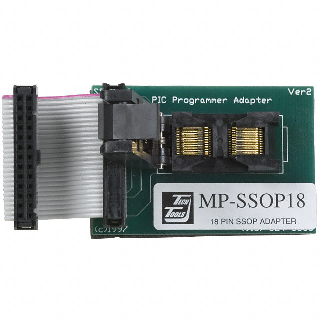 TechTools MP-SSOP18 - Socket Module - SSOP QuickWriter™, Parallax and PIC Writer Programmer