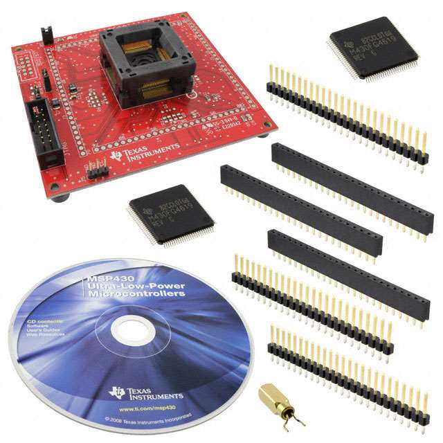 Texas Instruments MSP-TS430PZ100A - ZIF Socket MSP430