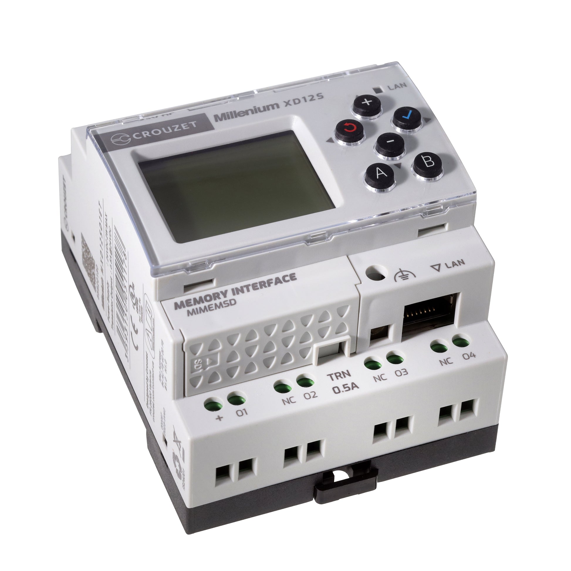 Crouzet MXD12SD1ET MXD MILLENIUM LOGIC CONTROLLER, 12 I 8 - Digital