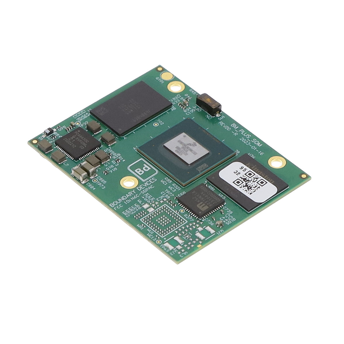 Ezurio N8MP_SOM_2R16E_I Nitrogen8M Plus iMX8M Plus SOM ARM® Cortex®-A53, ARM® Cortex®-M7, i.MX8M Plus