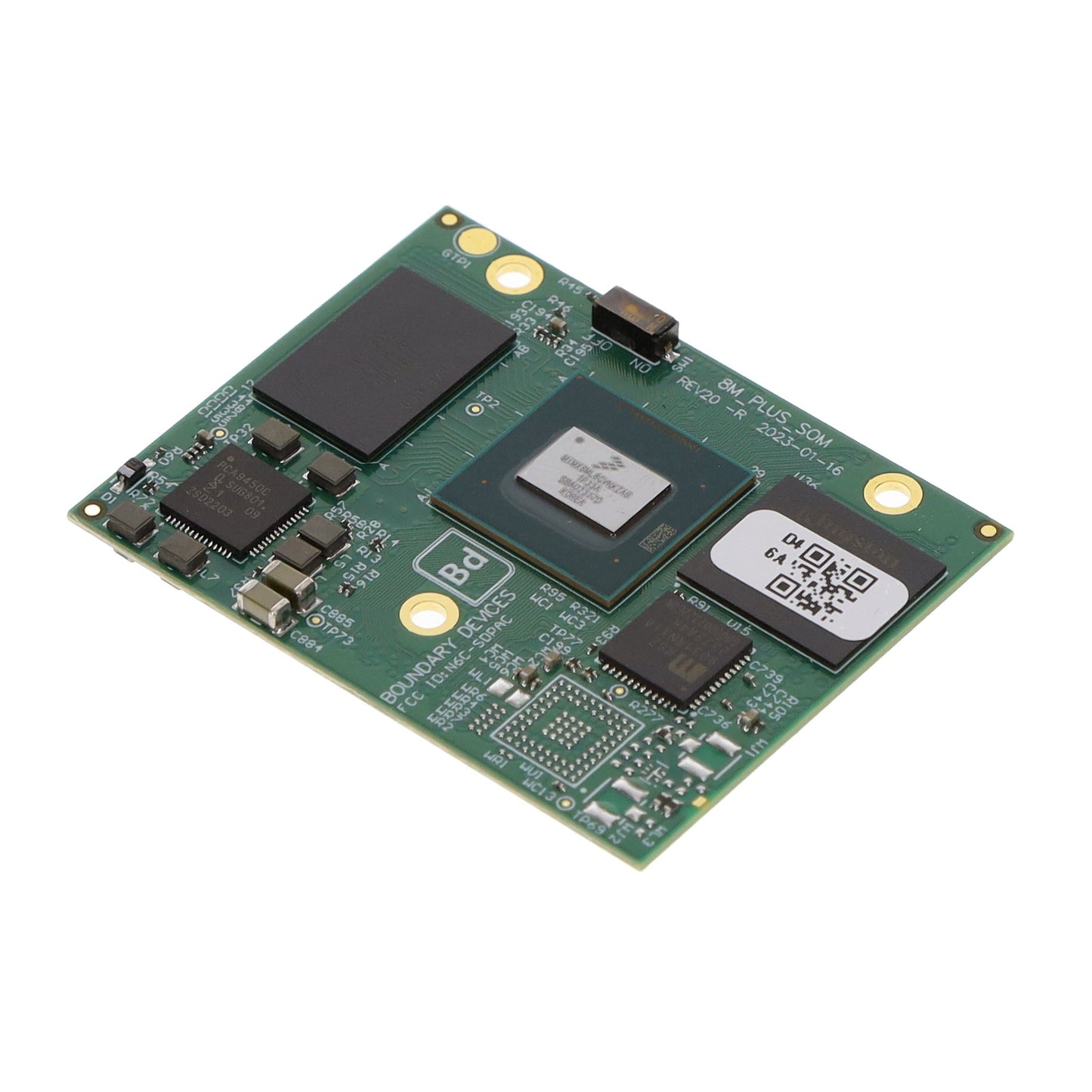 Ezurio N8MP_SOM_4R16E_I Nitrogen8M Plus iMX8M Plus SOM ARM® Cortex®-A53, ARM® Cortex®-M7, i.MX8M Plus