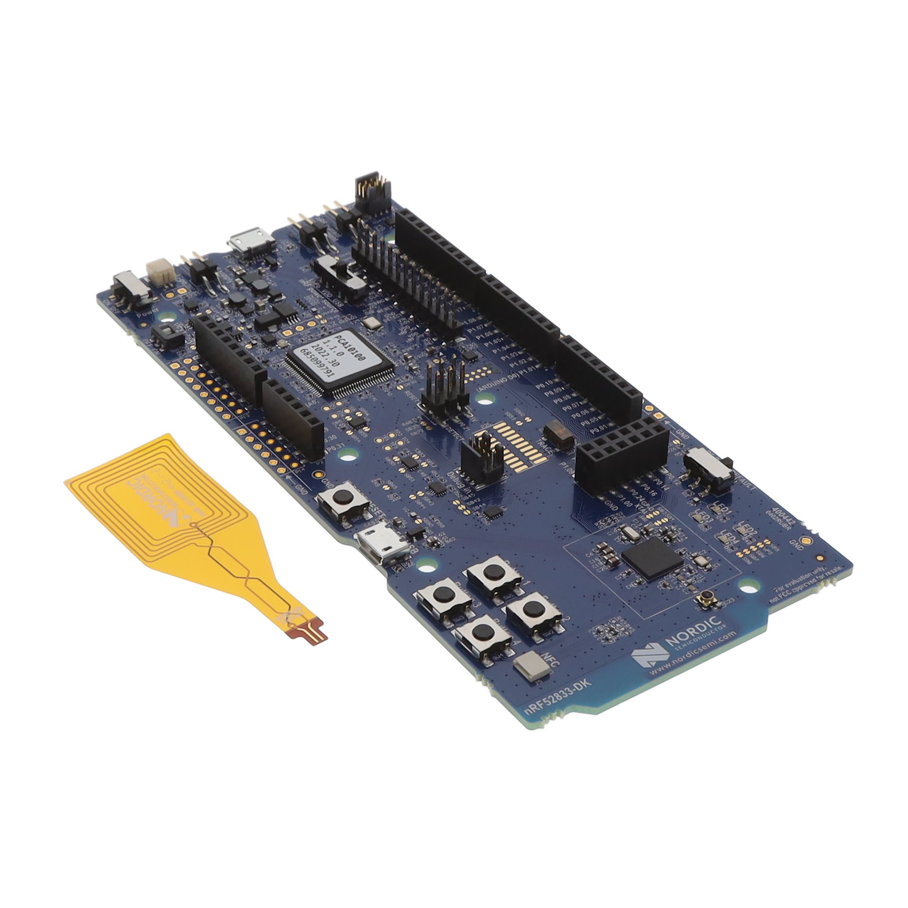 Nordic Semiconductor ASA NRF52833-DK nRF52 Transceiver; 802.15.4 (Thread, Zigbee®), Bluetooth® 5.x (BLE)