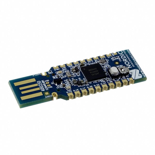 Nordic Semiconductor ASA NRF52840-DONGLE - Transceiver; 802.15.4 (Thread, Zigbee®), ANT, Bluetooth® 5.x (BLE)