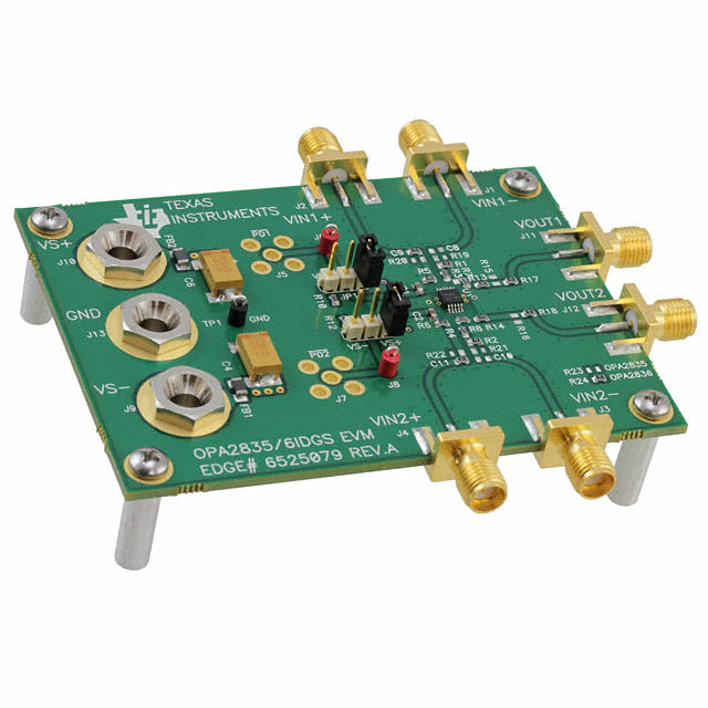 Texas Instruments OPA2836IDGSEVM - Voltage Feedback