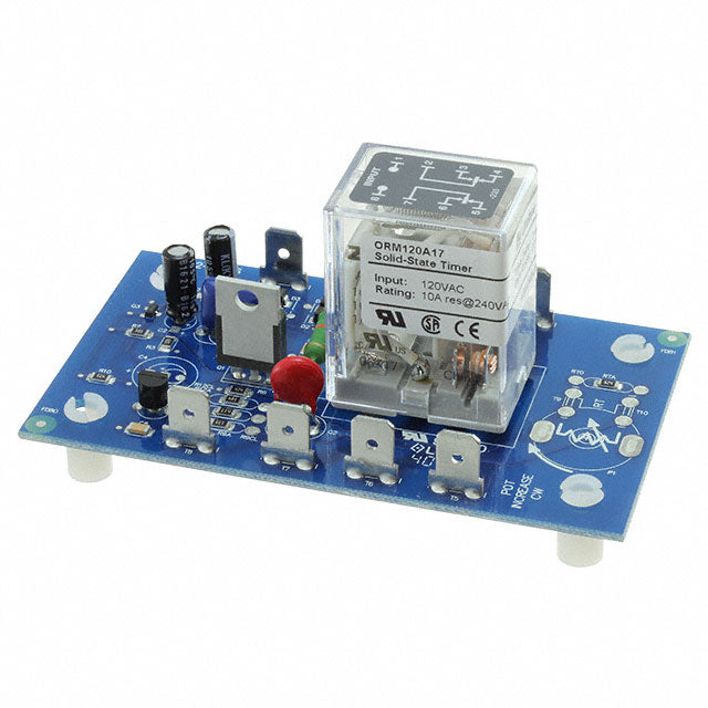 Littelfuse Inc. ORM120A17 ORM Montaje de chasis Relé mecánico Fijo, 7 seg 10A a 120/240VCA