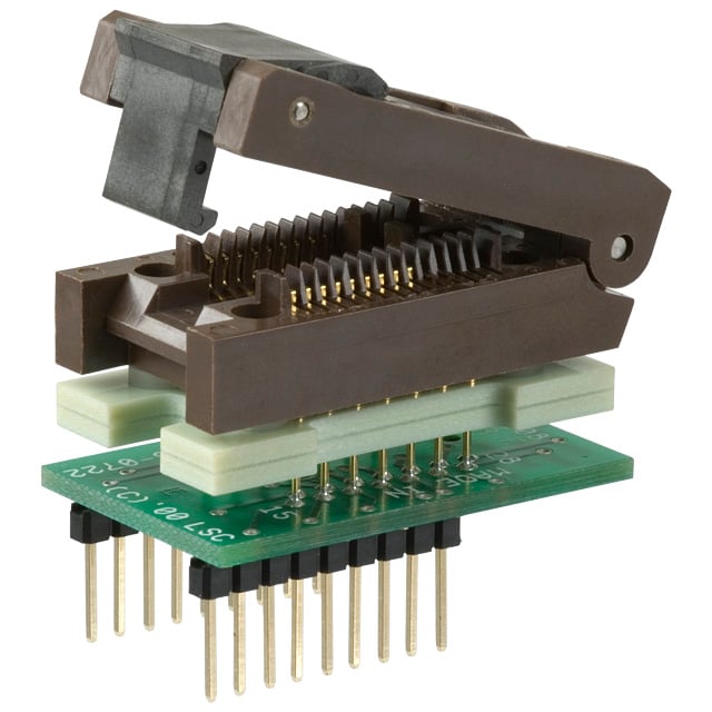 Logical Systems Inc. PA18SO1-08H-6 - Socket Module - SOIC PIC16C52-58,61,554,558,621-625,71,710-717,F83,84 PIC16HV510 Z86C(E)(L)02,03,04,06,08,16,28,Z8E000,001