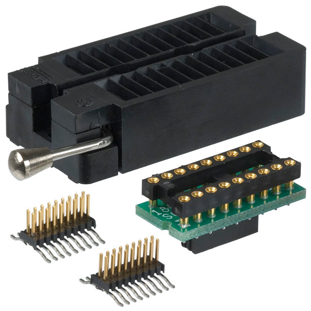 Logical Systems Inc. PA-DSO-1803Z-D420-18/2 - ZIF Socket PIC16C52,54(A)(C),56(A),58A(B),61,554,558,621,620(A),CE623-CE625,71,710-717,F83,F84(A),HV540, Z86C(E)(L)02-04,06,08,16,28,Z8E000