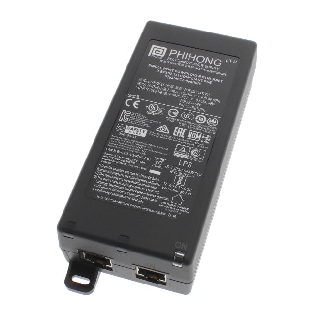 Phihong USA POE29U-1AT(PL)D-R POE29U Inyector Midspan 90 ~ 264VCA