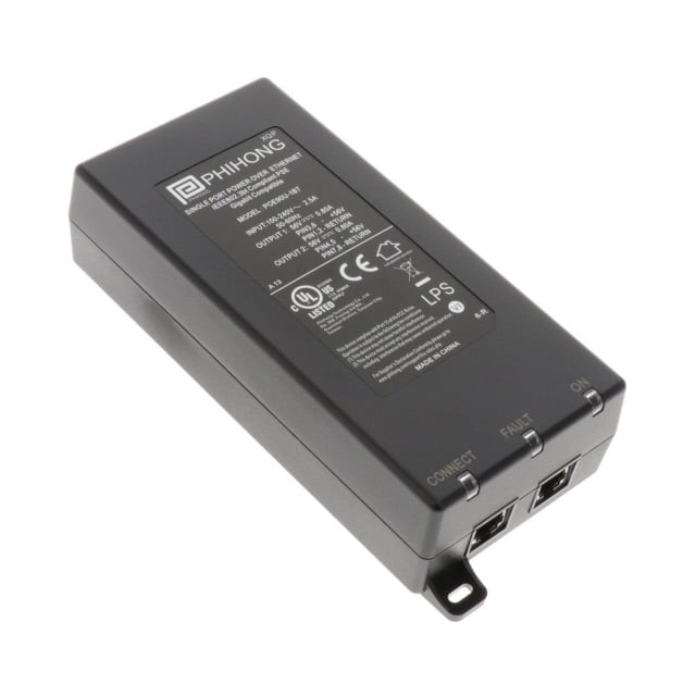 Phihong USA POE90U-1BT6-R POE90U Inyector Midspan 90 ~ 264VCA