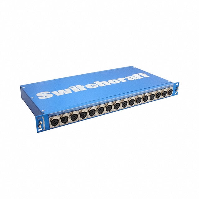 Switchcraft Inc. PT16FX16M PT Audio Jack Panel XLR, Male and Female