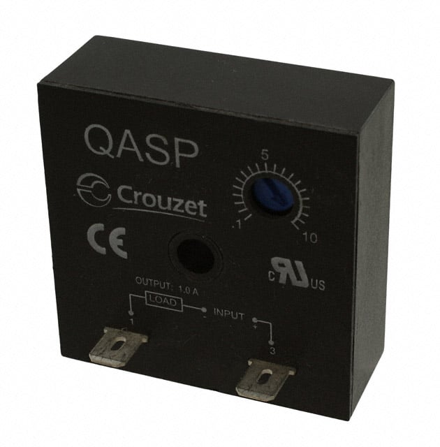 Crouzet QASP10S24ADL QAS Montaje de chasis Relé de estado sólido 0.1 ~ 10 seg -