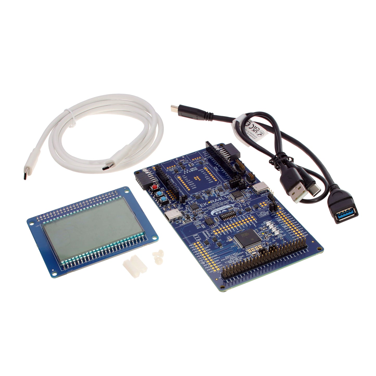 Renesas Electronics Corporation RTK7EKA4L1S01001BE - RA4L1 EVALUATION KIT WITH LCD DI - -