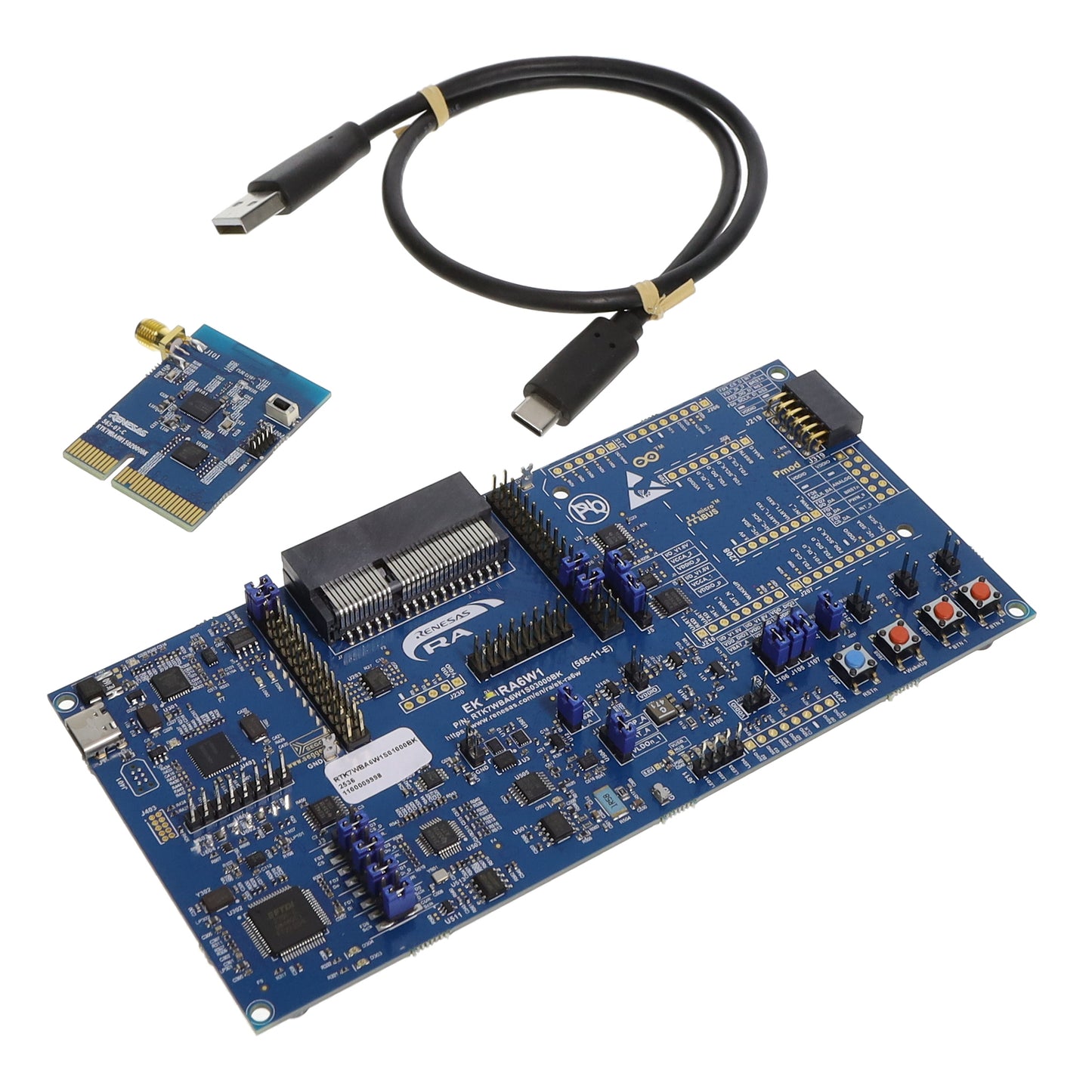 Renesas Electronics Corporation RTK7WKA6W1S04000BK - RA6W1 EVALUATION KIT, ARM CORTEX