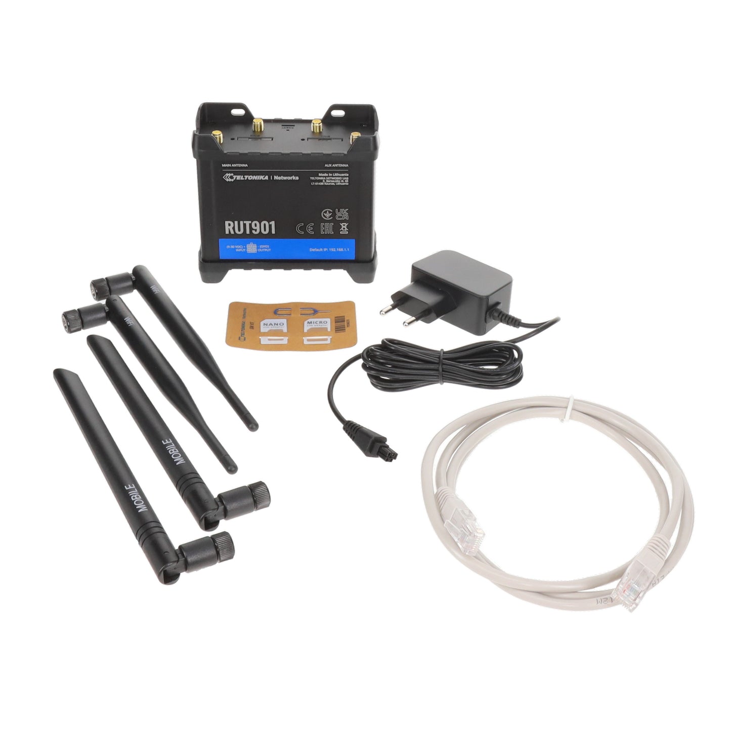 Teltonika RUT901000000 RUT901 RUT901 EUROPE, THE MIDDLE EAST, Router