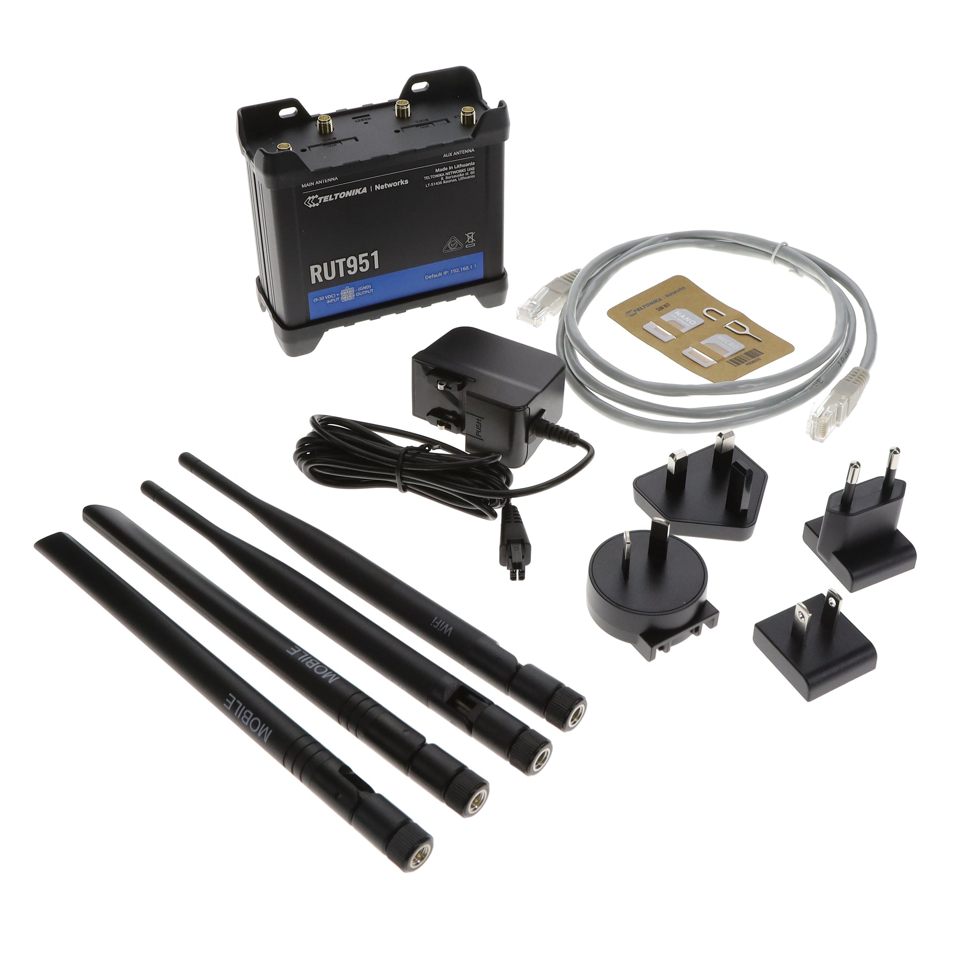 Teltonika RUT951600500 RUT951 RUT951 SOUTH AMERICA, AUSTRALIA, Router