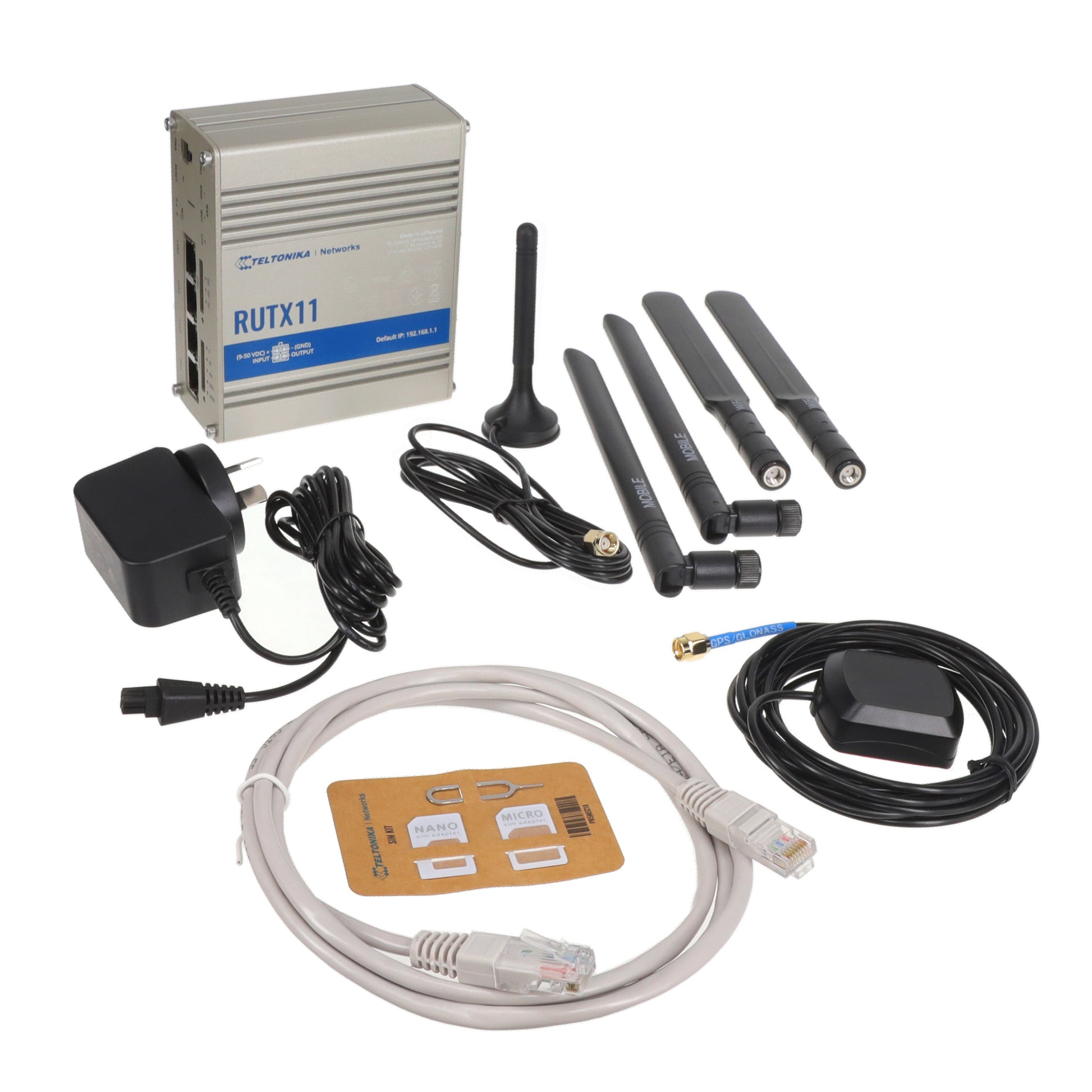 Teltonika RUTX11000200 RUTX11 RUTX11 EUROPE, THE MIDDLE EAST, Router