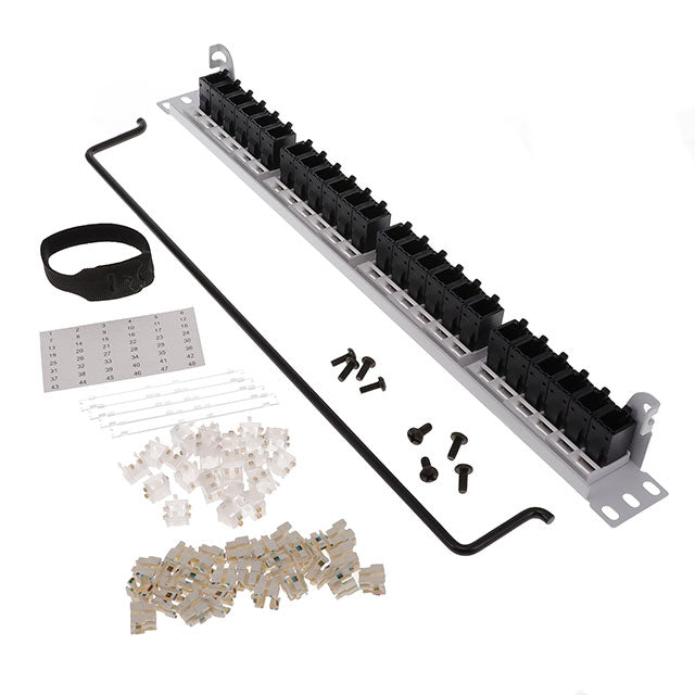 Belden Inc. RV5PPF1U24WH REVConnect Patch Panel, Cat5e RJ45