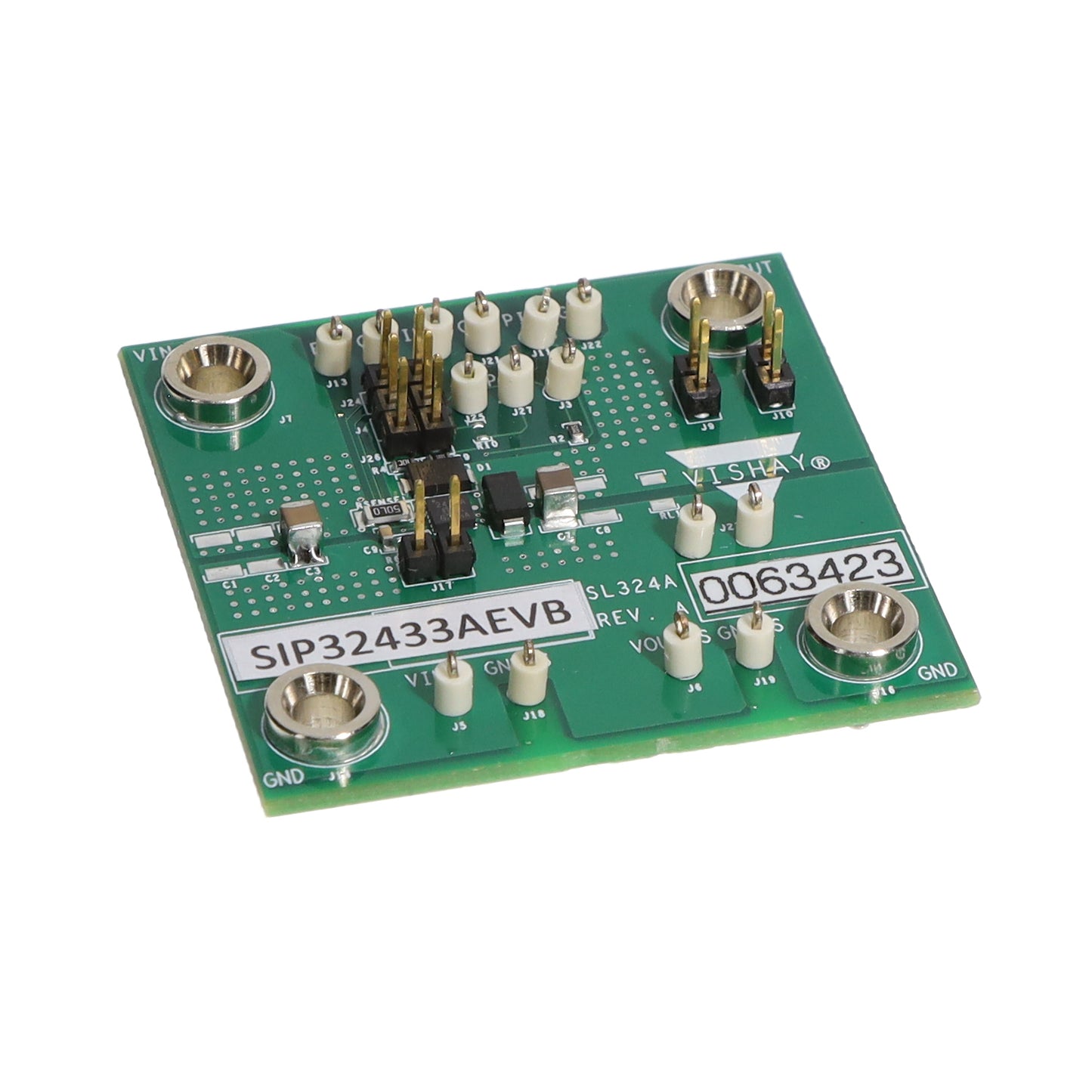 Vishay Siliconix SIP32433AEVB - Circuit Protection Electronic Fuses (eFuse)
