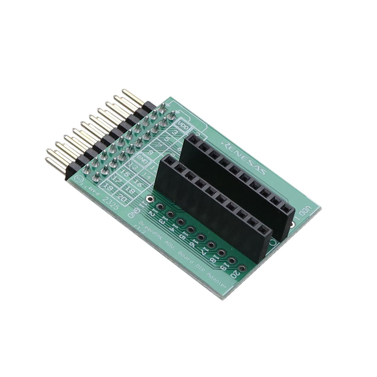 Renesas Electronics Corporation SLG4SA-DIP GreenPAK™ Socket Module - DIP SLG46xxx