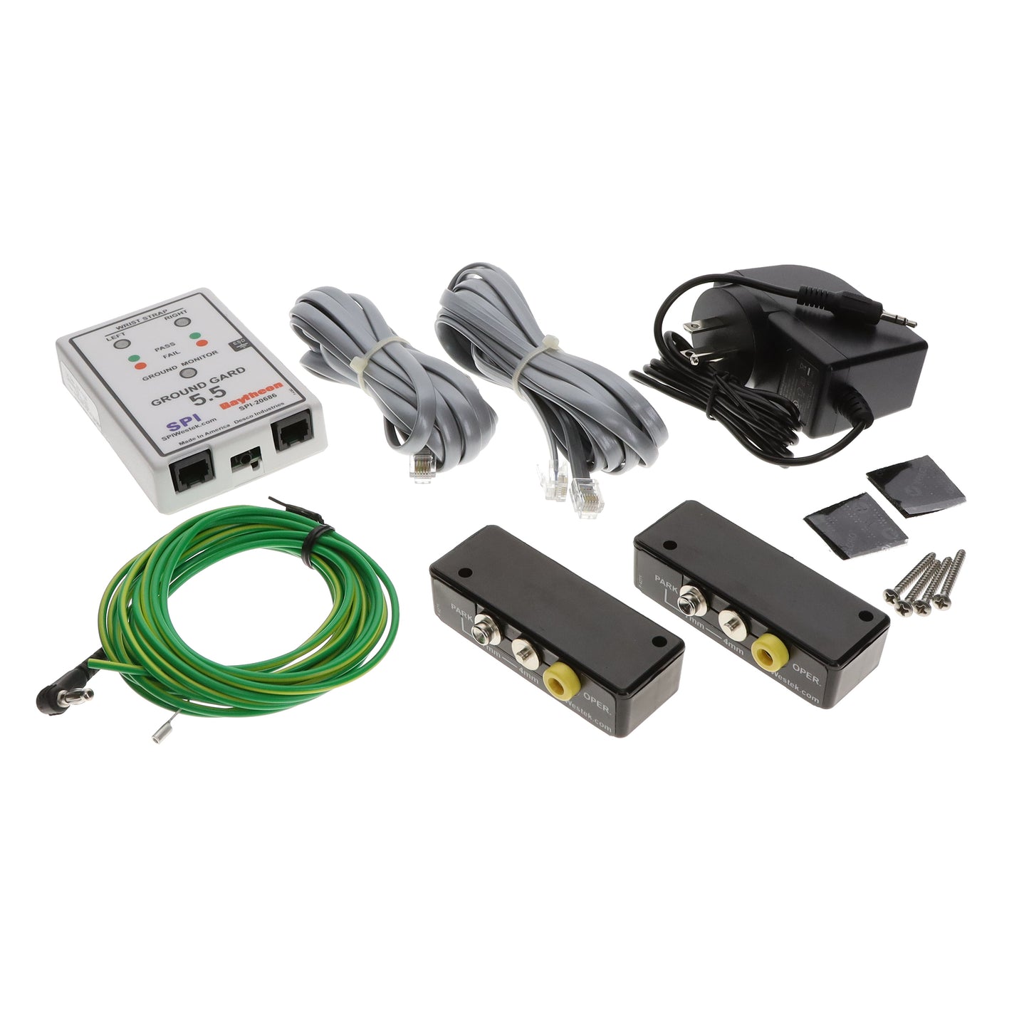 Desco SPI-20686 - Workstation Monitor Work Surface, Wrist Strap (2) Monitoring
